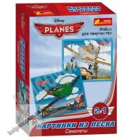 Набор для творчества Картинки из песка Самолёты Disney 5+ Код 13153006Р Изд Ранок Набор для творчества Картинки из песка Самолёты Disney 5+ Код 13153006Р Изд Ранок - Розмальовки