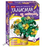 Набор для творчества Талисман из пайеток Дерево богатства 5+ Код 15100055Р Изд Ранок - Іграшки та набори для творчості