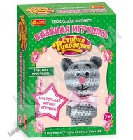 Набор для творчества Вязаная игрушка Котик 7+ Код 13185012Р Изд Ранок - Іграшки та набори для творчості
