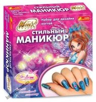 Набор для дизайна ногтей Стильный маникюр Winx Блум Код 12159078Р Изд Ранок - Іграшки та набори для творчості