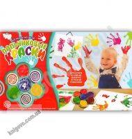 Пальчиковые краски 4 цвета Код PK0201 Изд: Danko Toys - Іграшки та набори для творчості