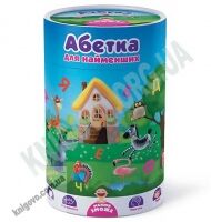 Гра Абетка для найменших в тубусі Код: VT291103 Вид: Vladi Toys Гра Абетка для найменших в тубусі Код: VT291103 Вид: Vladi Toys - ВЕЛИЧЕЗНА КУПА ІГРАШОК