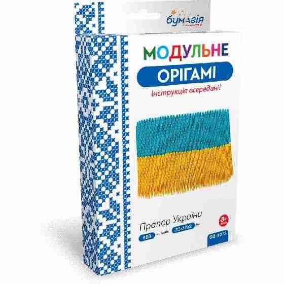 Модульне орігамі Прапор України 888 модулів OB-6073 Бумагія Модульне орігамі Прапор України 888 модулів OB-6073 Бумагія - Модульне орігамі
