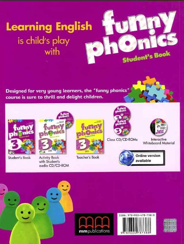 Підручник Англійська мова Funny Phonics 3 Students Book Mitchell H.Q. Marileni Malkogianni MM Publications - фото 2