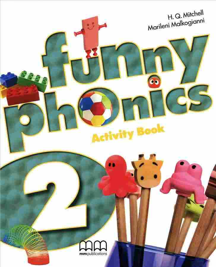 Навчальний зошит Funny Phonics 2 WB with Audio CD/CD-ROM Mitchell H.Q. Marileni Malkogianni MM Publications Навчальний зошит Funny Phonics 2 WB with Audio CD/CD-ROM Mitchell H.Q. Marileni Malkogianni MM Publications - Посібники з Англійської для шкіл