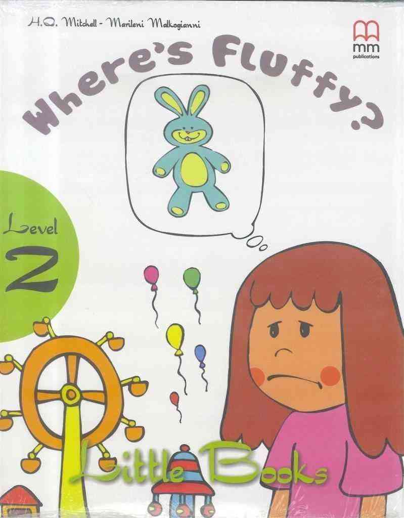 Книга малюка Little books 2 Where's Fluffy? with Audio CD/CD-ROM Mitchell, H.Q. MM Publications