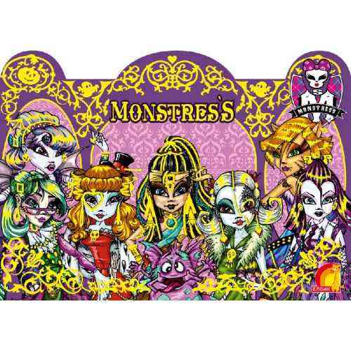 Monstress Fashion style Игра + наклейки Елвик Monstress Fashion style Игра + наклейки Елвик - ВЕЛИЧЕЗНА КУПА ІГРАШОК