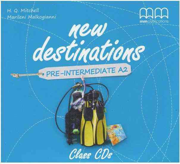 Комплект дисків New Destinations Pre-Intermediate A2 Class CDs (2) Mitchell H.Q. Marileni Malkogianni MM Publications Комплект дисків New Destinations Pre-Intermediate A2 Class CDs (2) Mitchell H.Q. Marileni Malkogianni MM Publications - Посібники з Англійської для шкіл