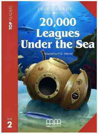 Top Readers Level 2 Книга для читання 20,000 Leagues Under the Sea Elementary Book with Glossary Авт: Mitchell H.Q. Jules Verne Вид-во: MM Publications