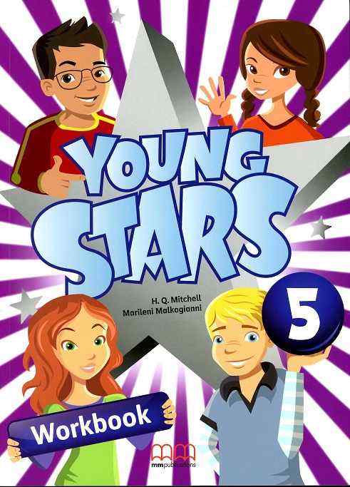Робочий зошит Young Stars 5 Workbook with CD Mitchell H.Q. Marileni Malkogianni MM Publications - Посібники з Англійської для шкіл