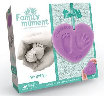 Мій малюк. Family Moment. Набір для перших сувенірів вашого малюка. Вид-во: Danko Toys - Творчі товари до Різдва