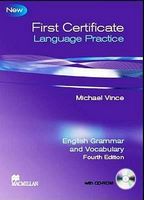 Підручник First Certificate Language Practice New Edition With  Key + CD-ROM Macmillan