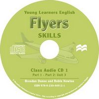 Диск для лазерних систем зчитування Young Learners English Skills Flyers Audio CD Macmillan - Посібники для самостійного вивчення Анлійської