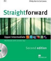 Робочий зошит Straightforward 2nd Edition Upper Intermediate Workbook with Key + CD Macmillan