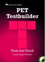 Підручник PET Testbuilder Pk + Key Lucrecia Luque-Mortimer Macmillan - Література Англійською мовою