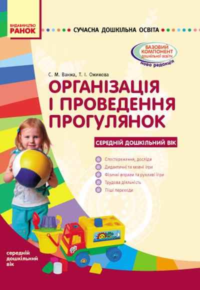 Організація і проведення прогулянок Середній дошкільний вік Сучасна дошкільна освіта Ранок