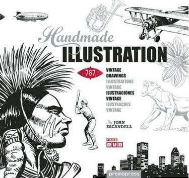 Handmade Illustration Авт: Joan Escandell Вид-во: Promopress - фото 1