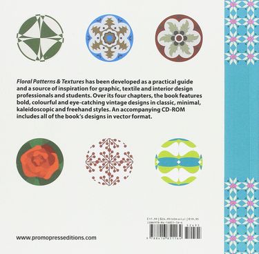 Floral Patterns and Textures Авт: Rhino Studio Вид-во: Promopress - фото 2
