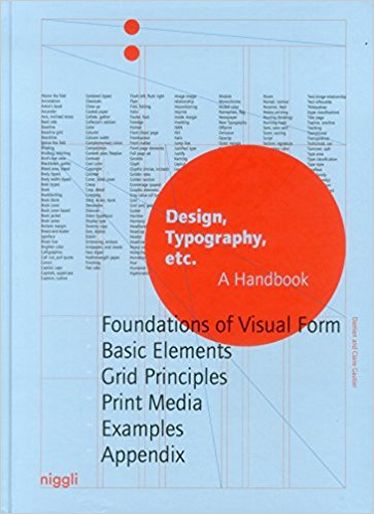 Design, Typography, etc. A Handbook Авт: Damien Gautier Claire Gautier Вид-во: Verlag Niggli - фото 1