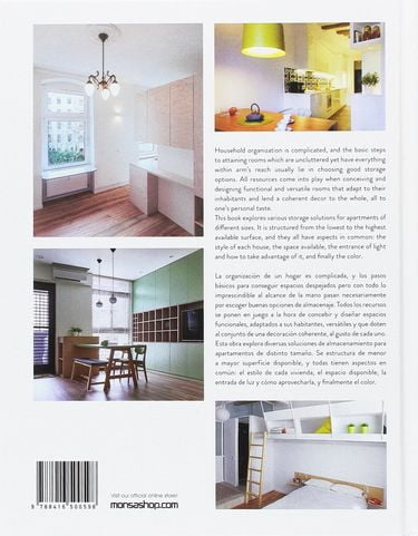 CLEVER SOLUTIONS FOR SMALL APARTMENTS Авт: Anna Minguet Вид-во: Monsa - фото 2