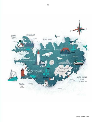 Illustrated Maps Авт: Carolina Amell Вид-во: Monsa - фото 2