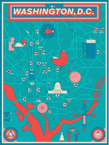 Illustrated Maps Авт: Carolina Amell Вид-во: Monsa - фото 4