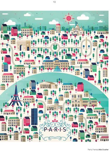 Illustrated Maps Авт: Carolina Amell Вид-во: Monsa - фото 5