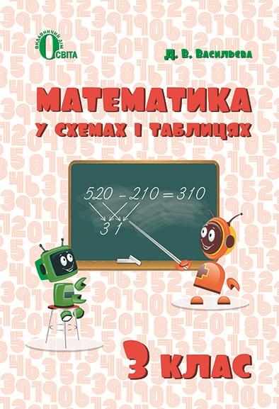 Довідник Математика 3 клас В схемах і таблицях Васильєва Д. Освіта Довідник Математика 3 клас В схемах і таблицях Васильєва Д. Освіта - Довідники Початкова школа