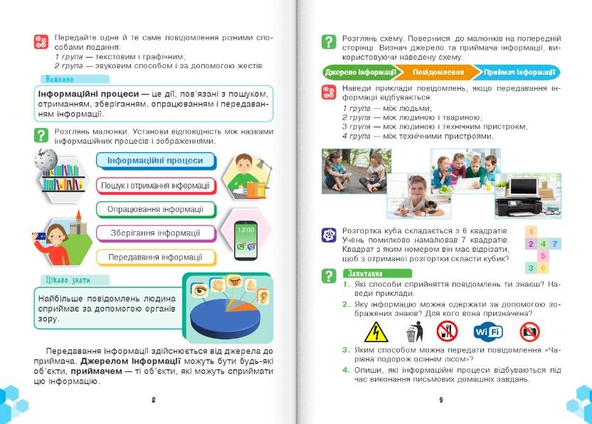 Підручник Інформатика 4 клас НУШ За програмою Р. Шияна Авт: Лисобей Л. Чучук О. Вид-во: Підручники і посібники - фото 6