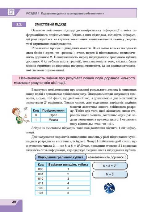 Підручник Інформатика 8 клас Програма 2021 О. Казанцева. І. Стеценко Богдан - фото 5