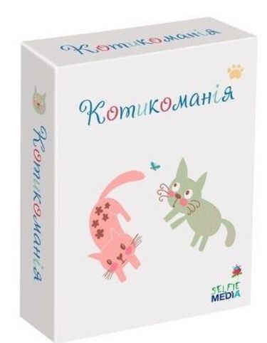 Настольная игра Котикоманія 7+ Selfie Media - фото 1