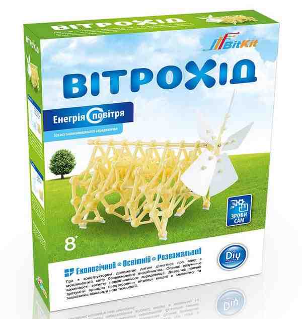 Вітрохід Конструктор на енергії вітру BitKit Вітрохід Конструктор на енергії вітру BitKit - Конструктори