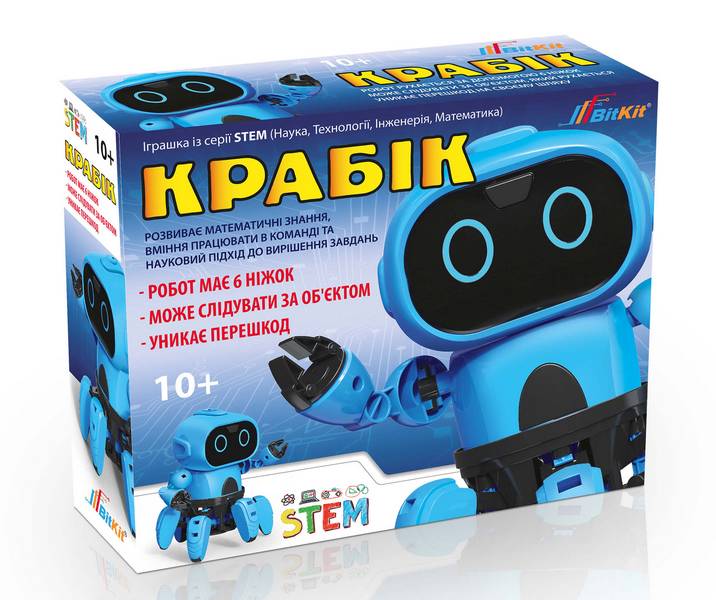 Крабік розумний робот конструктор BitKit - фото 1