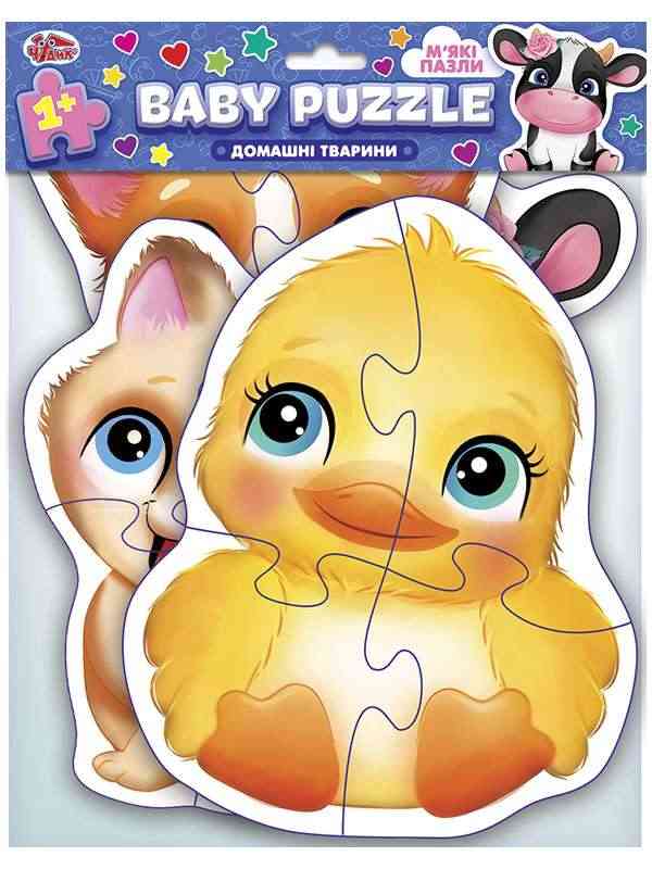 BABY PUZZLE Домашні тварини М'які пазли Чудик Ранок - Пазли
