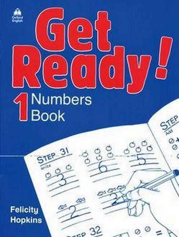 Прописи для написання чисел з англійської мови Get Ready! 1 Numbers Book Авт: Felicity Hopkins Вид-во: Oxford - Посібники з Англійської для шкіл