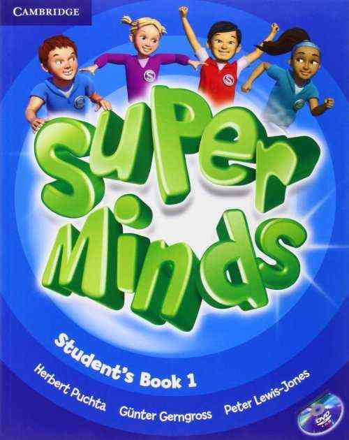 Підручник Англійська мова Super Minds Student's Book 1 клас Авт: Herbert Puchta та ін. Вид-во: Cambridge - Посібники з Англійської для шкіл