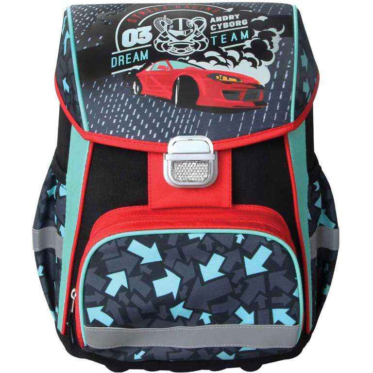 Ранець Eurocom 233736 20х30х40 Abc Car Racing Ранець Eurocom 233736 20х30х40 Abc Car Racing - Пенали, сумки, ранці