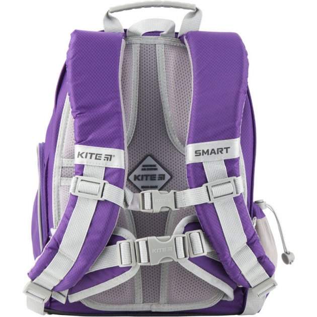 Ранець Kite 20 K19-702M-2 фiолетовий 38x28x15, 900 гр, полiестер 702-2 Smart ортоп. сп, каркасний, свiтловiд. ел. - фото 2