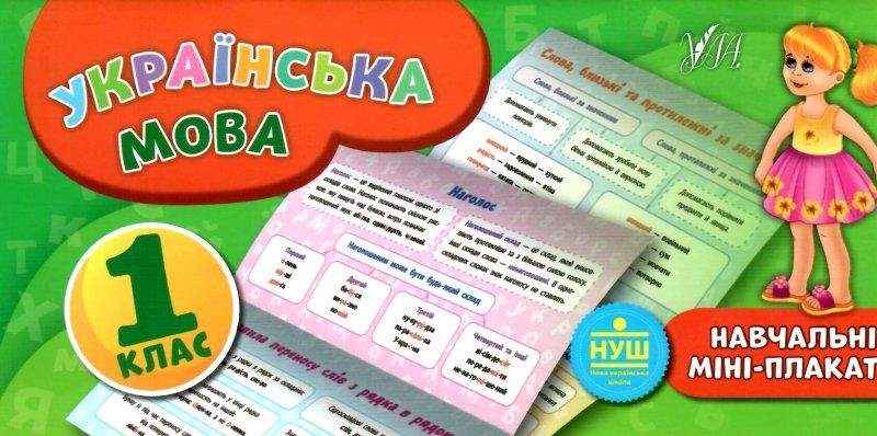 Навчальні міні-плакати Українська мова 1 клас НУШ Авт: Коротич К.В. Вид-во: УЛА Навчальні міні-плакати Українська мова 1 клас НУШ Авт: Коротич К.В. Вид-во: УЛА
