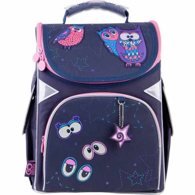 Ранець Kite 21 GO21-5001S-7 темно-синiй 34X26X13, 900 гр, полiестер Magic Owls ортоп. сп. Ранець Kite 21 GO21-5001S-7 темно-синiй 34X26X13, 900 гр, полiестер Magic Owls ортоп. сп. - Пенали, сумки, ранці