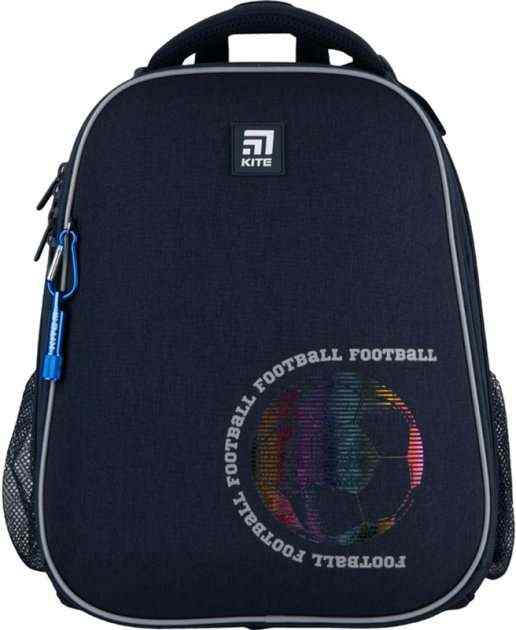 Ранець Kite 21 K21-531M-6 темно-синiй 38х29х16, 1000 гр, EVA полiестер 531 Football ортоп. сп. каркасний свiтловiд. ел. Ранець Kite 21 K21-531M-6 темно-синiй 38х29х16, 1000 гр, EVA полiестер 531 Football ортоп. сп. каркасний свiтловiд. ел. - Пенали, сумки, ранці