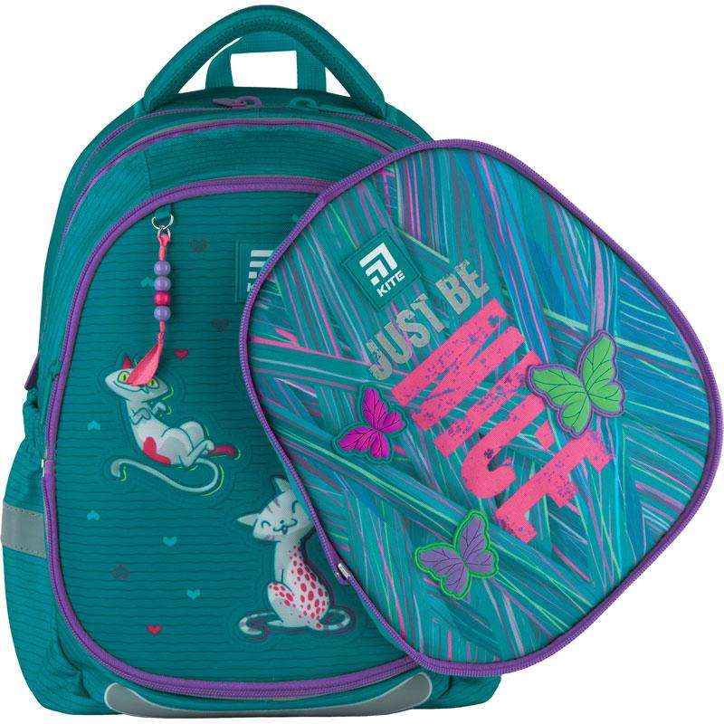 Ранець Kite 21 K21-700M(2p)-4 бiрюзовий 38x29x16,5, 720 гр, полiестер 700(2p) Adorable ортоп. сп. свiтловiд. ел. Ранець Kite 21 K21-700M(2p)-4 бiрюзовий 38x29x16,5, 720 гр, полiестер 700(2p) Adorable ортоп. сп. свiтловiд. ел. - Пенали, сумки, ранці