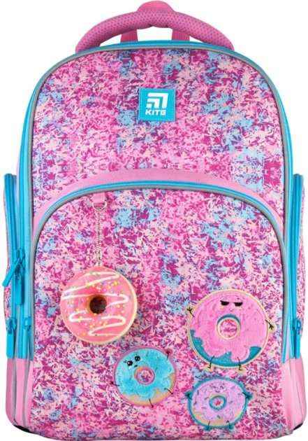 Ранець Kite 21 K21-706M-2 рожевий 38x29x16,5, 800 гр, полiестер 706M Donuts ортоп. сп. свiтловiд. ел. Ранець Kite 21 K21-706M-2 рожевий 38x29x16,5, 800 гр, полiестер 706M Donuts ортоп. сп. свiтловiд. ел. - Пенали, сумки, ранці