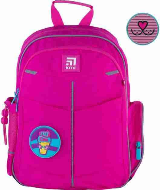 Ранець Kite 21 K21-771S-3 рожевий 36x25x12, 650 гр, полiестер 771 Stay cool ортоп. сп, свiтловiд. ел. Ранець Kite 21 K21-771S-3 рожевий 36x25x12, 650 гр, полiестер 771 Stay cool ортоп. сп, свiтловiд. ел. - Пенали, сумки, ранці