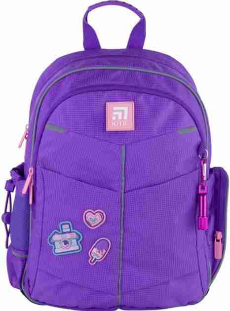 Ранець Kite 21 K21-771S-4 фiолетовий 36x25x12, 650 гр, полiестер 771 Insta-girl ортоп. сп, свiтловiд. ел. Ранець Kite 21 K21-771S-4 фiолетовий 36x25x12, 650 гр, полiестер 771 Insta-girl ортоп. сп, свiтловiд. ел. - Пенали, сумки, ранці