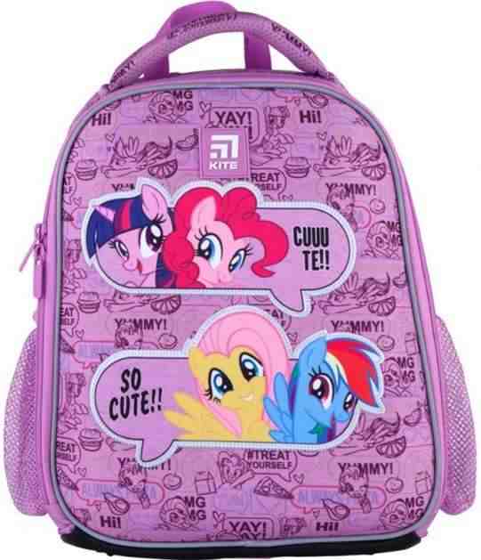 Ранець Kite 21 LP21-555S фiолетовий 35х25х13, 800 гр, EVA полiестер, 555 My Little Pony LP ортоп. сп. каркасний свiтловiд. ел. Ранець Kite 21 LP21-555S фiолетовий 35х25х13, 800 гр, EVA полiестер, 555 My Little Pony LP ортоп. сп. каркасний свiтловiд. ел. - Пенали, сумки, ранці