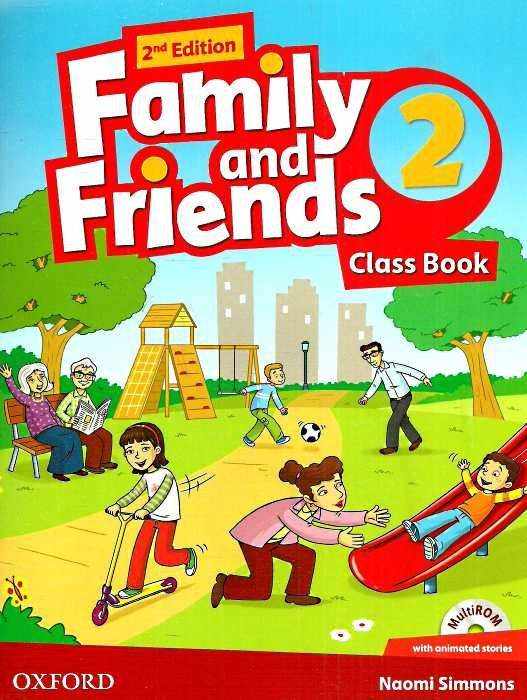 Підручник Family and Friends 2 Class Book with Multi ROM Naomi Simmons Oxford University Press Підручник Family and Friends 2 Class Book with Multi ROM Naomi Simmons Oxford University Press - Посібники з Англійської для шкіл