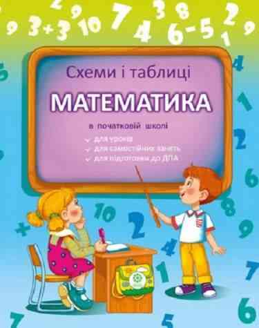 Схеми і таблиці Математика в початковій школі НУШ Баришполь С. Весна
