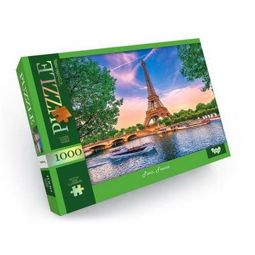 Пазлы 1000 элементов. Paris, France.  Вир: Danko Toys - Пазли