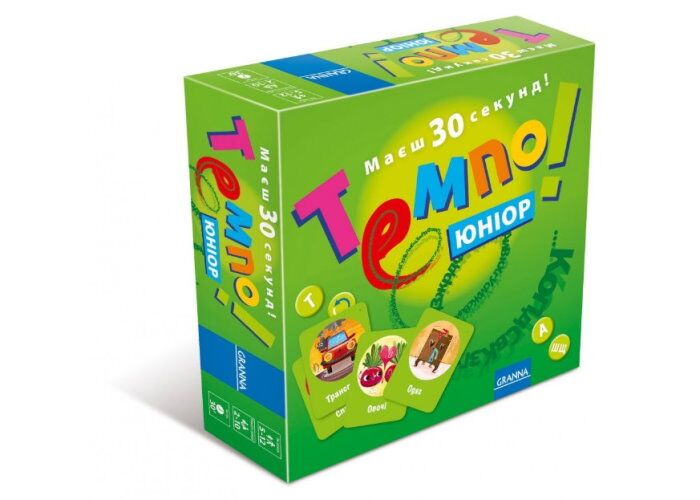 Настольная игра Granna Темпо Юниор (Tempo Junior) (укр.) (83026) - Granna - Для веселої компанії
